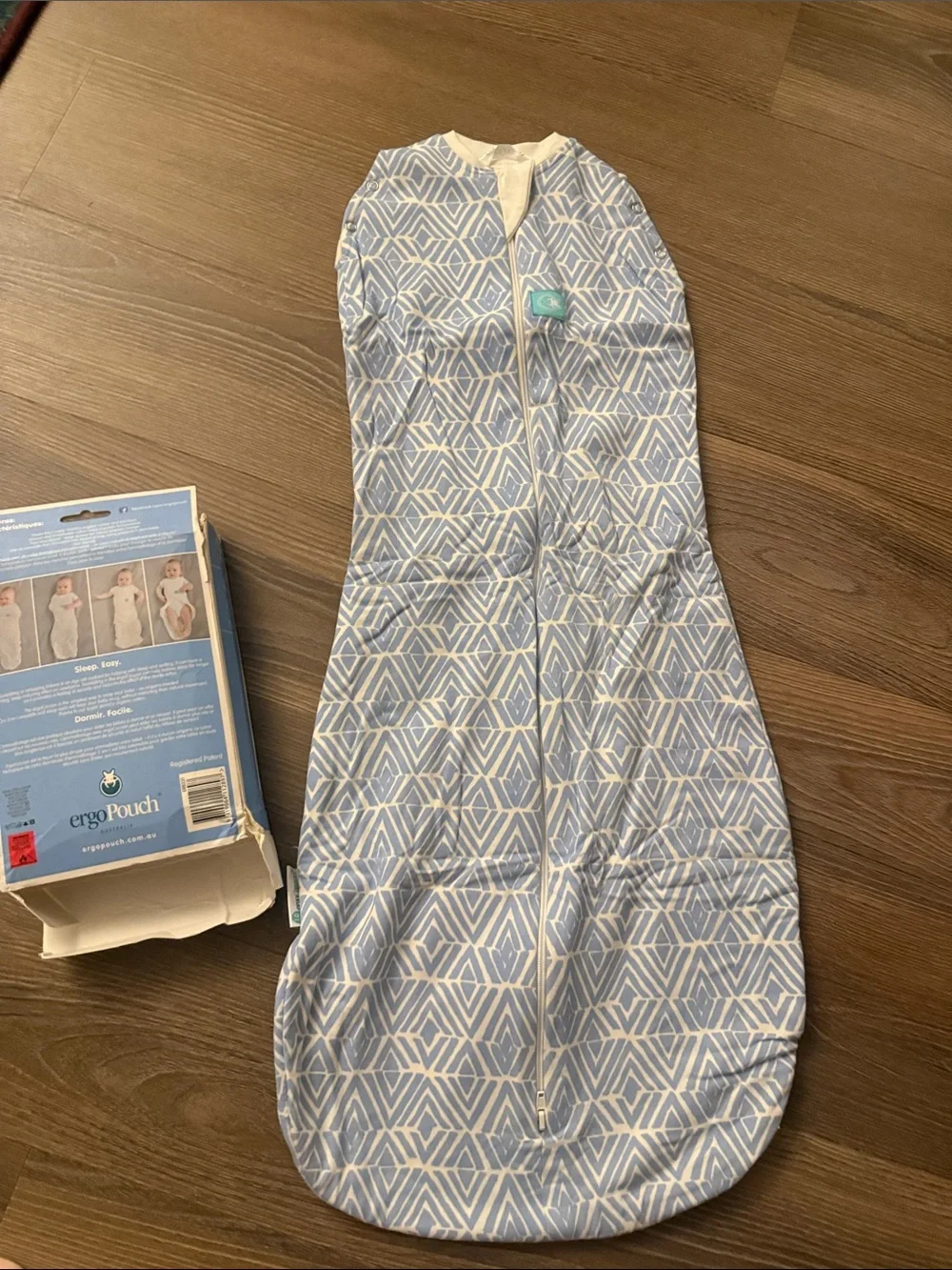New ergopouch 2 in 1 cocoon transition swaddle sleep bag 3-12 months